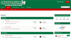 Desktop Screenshot of ccfcforum.com